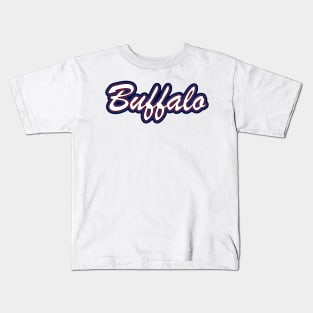 Football Fan of Buffalo Kids T-Shirt